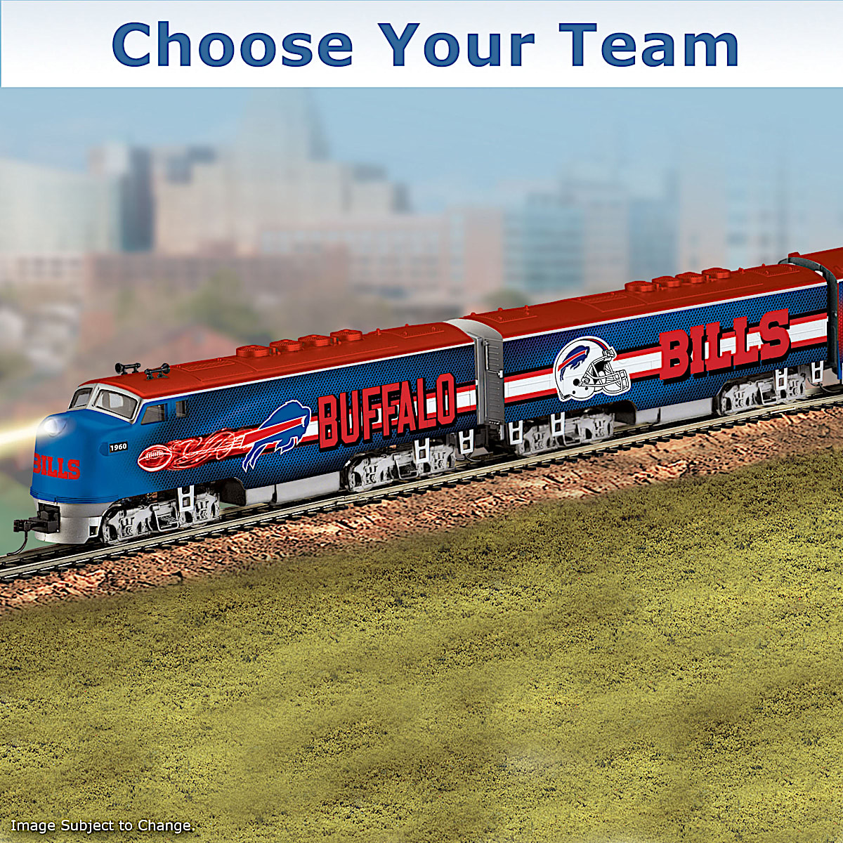 NFL Football Team Express Train Collection